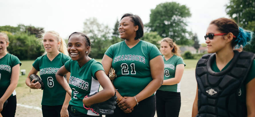 GirlsSoftballteam