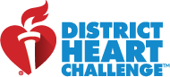 District Heart Challenge logo